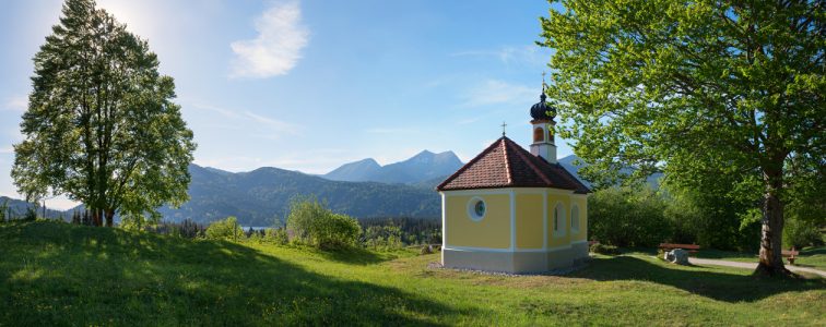 Bild-Nr: 12935727 Wallfahrtsort Kapelle Maria Rast Krün Erstellt von: SusaZoom