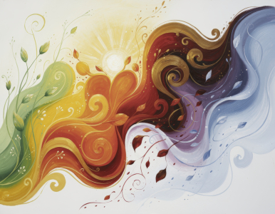 Bild-Nr: 12935749 Jahreszeiten KI Erstellt von: XYRIUS