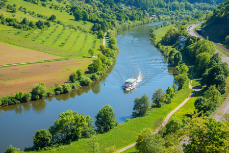 Bild-Nr: 12935830 Schifffahrt auf dem Neckar Erstellt von: SusaZoom