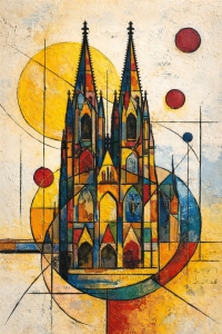 Bild-Nr: 12935886 Geometrie des Doms KI Erstellt von: gabii40