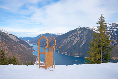 Bild-Nr: 12936206 Schlittenfahren in Tirol Erstellt von: SusaZoom