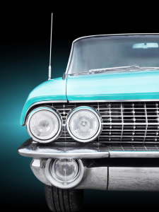 Bild-Nr: 12936345 Amerikanischer Oldtimer Sedan Deville 1961 Front Erstellt von: Beate Gube