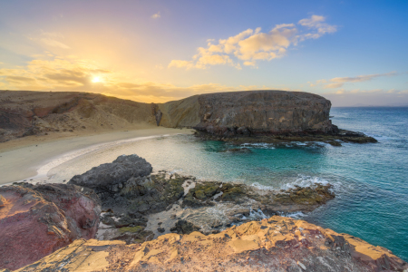 Bild-Nr: 12936434 Morgens am Playa de Papagayo auf Lanzarote Erstellt von: Michael Valjak