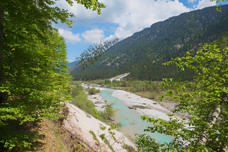 Bild-Nr: 12938353 Wilde Flusslandschaft Obere Isar Erstellt von: SusaZoom
