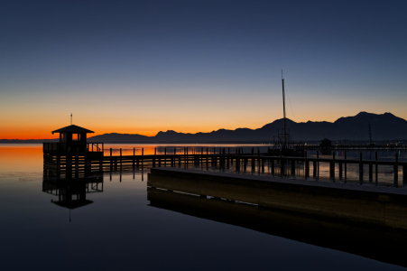 Bild-Nr: 12939753 Chiemsee im Winter Erstellt von: Joachim Hertwig