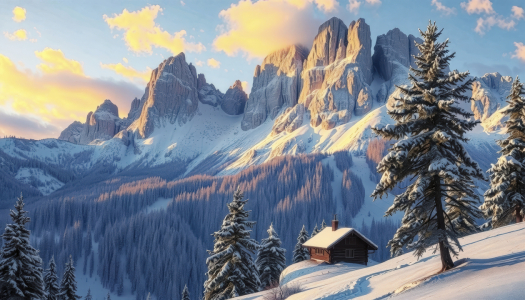 Bild-Nr: 12940704 Winter Quartier KI Erstellt von: XYRIUS