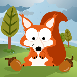 Bild-Nr: 11171510 Waldtiere Serie II. Eichhörnchen Erstellt von: Michaela Heimlich