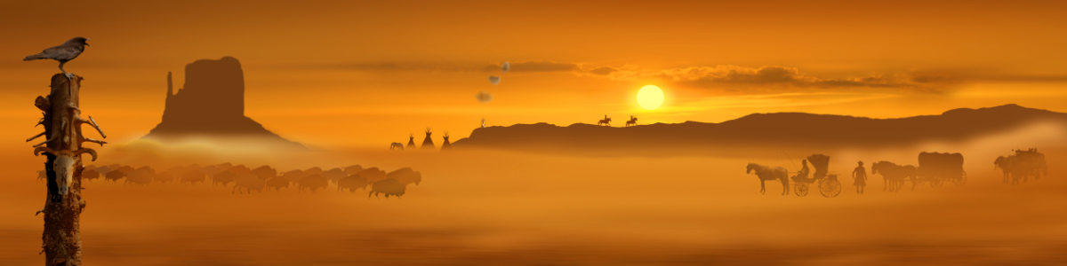 Bild-Nr: 11336021 Wild West Panorama 1 Erstellt von: Mausopardia