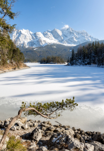 Bild-Nr: 11733970 Eibsee im Winter - Zugspitze Erstellt von: bas0r