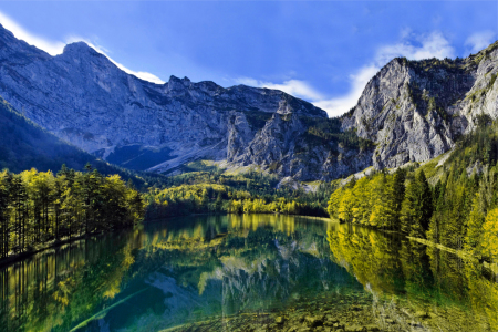 Bild-Nr: 11836139 Bergsee Hinterer Langbathsee Erstellt von: Ralf Buchholz