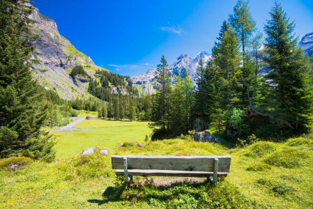 Bild-Nr: 11927841 Ausblick in die Bergwelt bei Kandersteg Erstellt von: KundenNr-327281