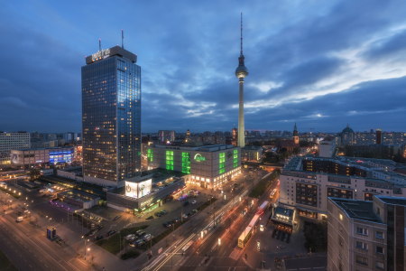 Bild-Nr: 11949137 Berlin - Skyline am Alex zur blauen Stunde Erstellt von: Jean Claude Castor