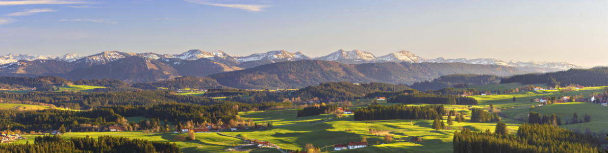 Bild-Nr: 12198236 Allgäu-Panorama im Frühling bei Sonnenuntergang Erstellt von: Andreas Föll