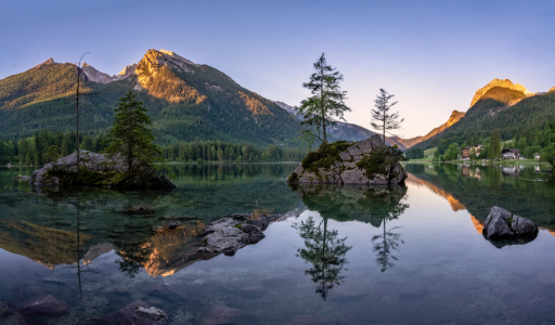 Bild-Nr: 12444871 Alpenglühen im Berchtesgadener Land Erstellt von: Achim Thomae