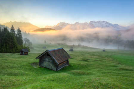 Bild-Nr: 12458524 Nebel am Geroldsee Erstellt von: Michael Valjak