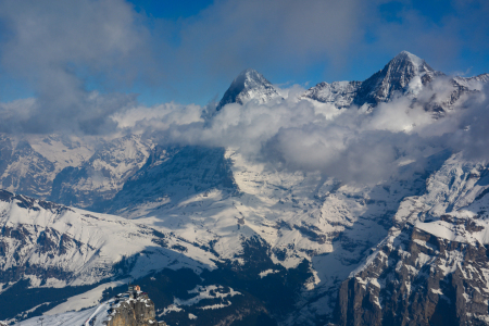 Bild-Nr: 12575746 Gipfel in Wolken Erstellt von: Bettina Schnittert