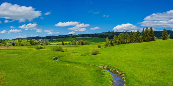 Bild-Nr: 12702117 Frühling im Alpenvorland Erstellt von: Walter G. Allgöwer
