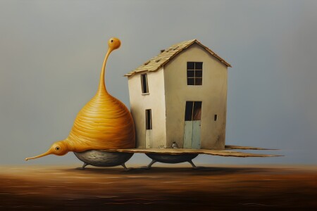 Bild-Nr: 12745130 Der Umzug KI Erstellt von: Heike  Hultsch