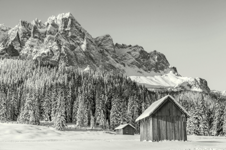 Bild-Nr: 12758271 Dolomiten im Winter Erstellt von: wompus