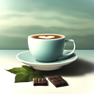 Bild-Nr: 12805869 Cappuccino mit Herz KI Erstellt von: XYRIUS