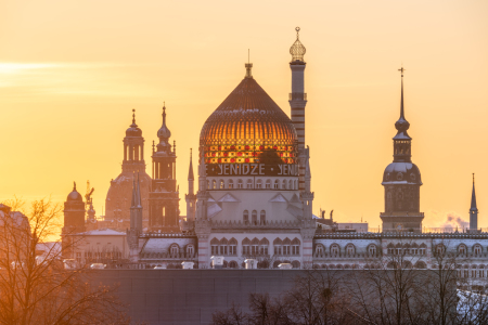 Bild-Nr: 12812137 Yenidze bei Sonnenaufgang Erstellt von: eyetronic
