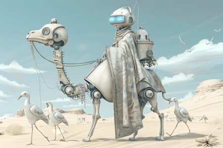 Bild-Nr: 12828920 Wüstensafari KI Erstellt von: Heike  Hultsch