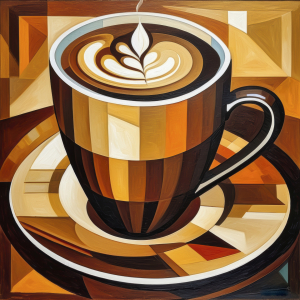 Bild-Nr: 12829475 Cappuccino groß  mit Herz KI Erstellt von: XYRIUS