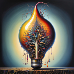 Bild-Nr: 12841305 Transformation der Birne KI Erstellt von: XYRIUS