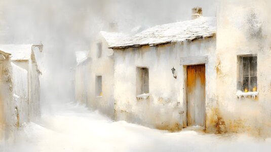 Bild-Nr: 12844987 Stimmungsvolles Wintergässchen Erstellt von: Heike  Hultsch