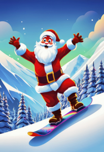 Bild-Nr: 12848972 Santa Claus kommt KI Erstellt von: XYRIUS