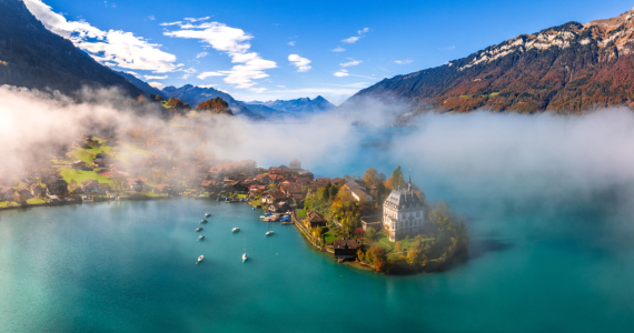 Bild-Nr: 12851565 Herbst am Brienzer See Schweiz Erstellt von: Achim Thomae