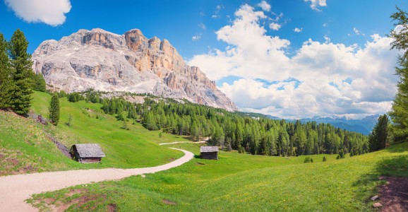 Bild-Nr: 12854416 Wanderweg zum Heiligkreuzkofel Südtirol Erstellt von: SusaZoom