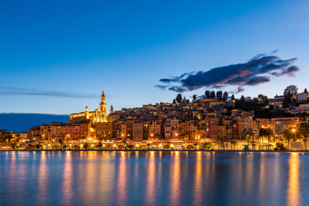 Bild-Nr: 12859064 Altstadt von Menton in Frankreich Erstellt von: dieterich