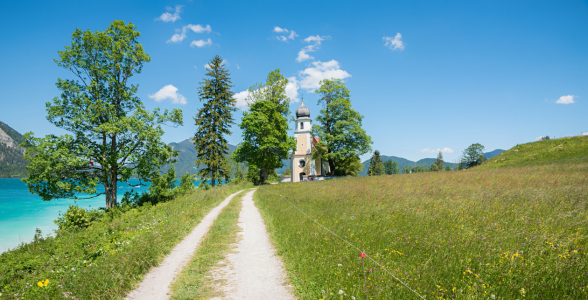 Bild-Nr: 12861982 Weg zur Kapelle St Margareth Halbinsel Zwergern Erstellt von: SusaZoom