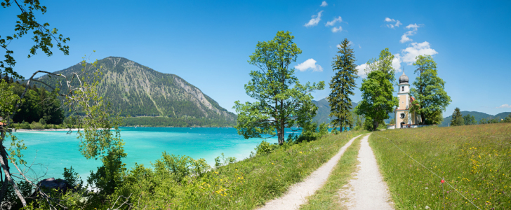Bild-Nr: 12862123 Weg zur Kapelle am Walchensee Erstellt von: SusaZoom