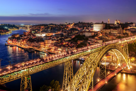 Bild-Nr: 12863906 Sonnenuntergang Porto - Portugal Erstellt von: Achim Thomae