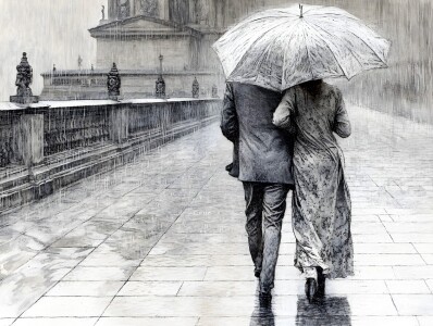 Bild-Nr: 12864636 Unter dem Schirm KI Erstellt von: Heike  Hultsch