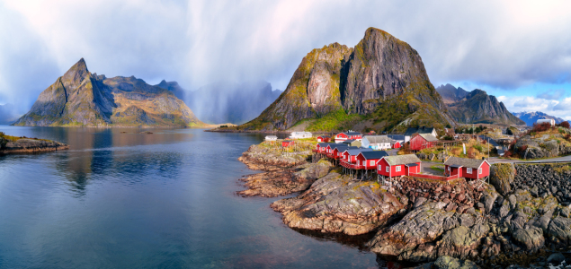 Bild-Nr: 12871828 Hamnoy Lofoten Norwegen Erstellt von: Achim Thomae