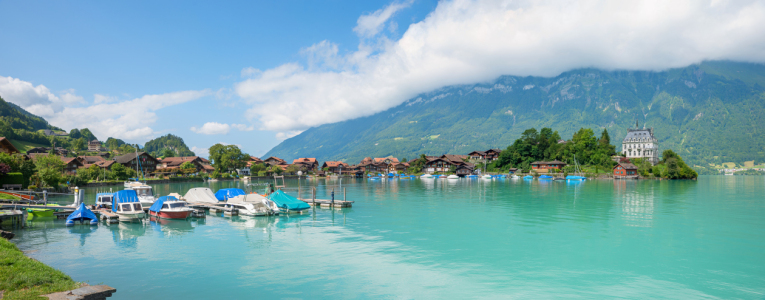 Bild-Nr: 12891610 Hafen Iseltwald am Brienzersee Erstellt von: SusaZoom