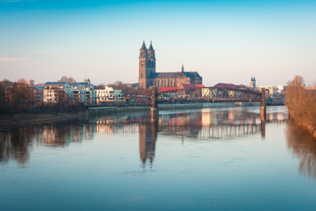 Bild-Nr: 12892690 Winter in Magdeburg Erstellt von: Martin Martin Wasilewski