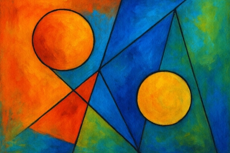 Bild-Nr: 12897737 Farbkomposition im Gleichgewicht KI Erstellt von: gabii40