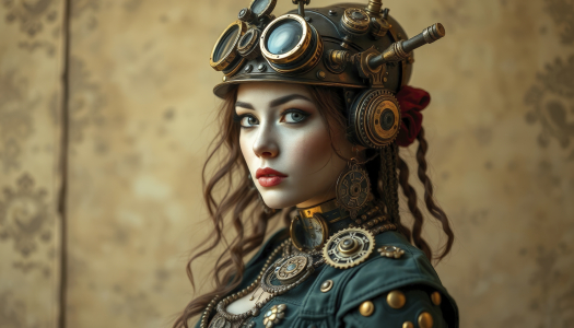 Bild-Nr: 12897859 Lady Punk KI Erstellt von: XYRIUS