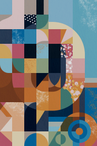 Bild-Nr: 12901637 Geometrie in Balance_Abstraktes in Bewegung II Erstellt von: Sandra Höfer