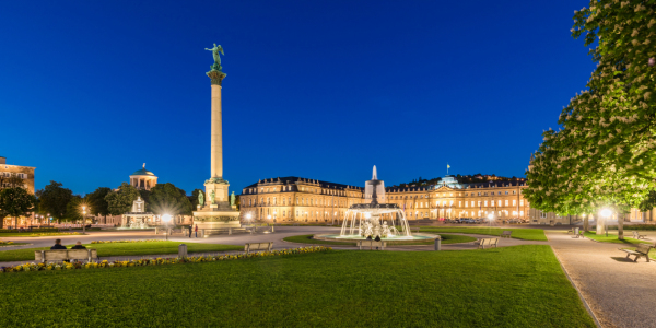 Bild-Nr: 12914603 Schlossplatz und Neues Schloss in Stuttgart Erstellt von: dieterich