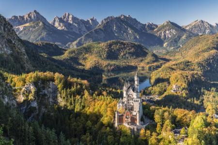 Bild-Nr: 12927844 Schloss Neuschwanstein im Herbst Erstellt von: Achim Thomae