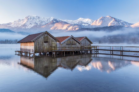 Bild-Nr: 12930830 Winter am Kochelsee Bayern Erstellt von: Achim Thomae