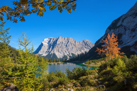 Bild-Nr: 12916841 Seebensee und Zugspitze im Herbst Erstellt von: SusaZoom