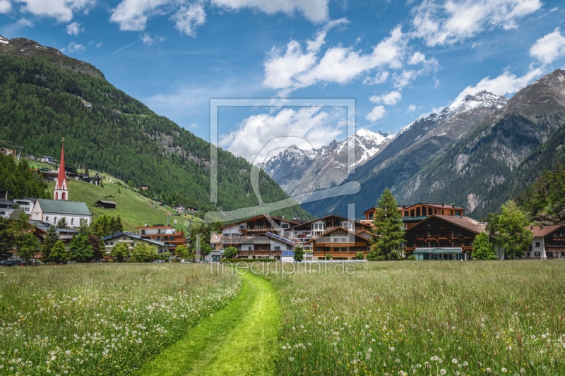 frei wählbarer Bildausschnitt für Ihr Bild auf Türfolie