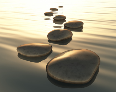 Bild-Nr: 9865852 step stones Erstellt von: Markus Gann